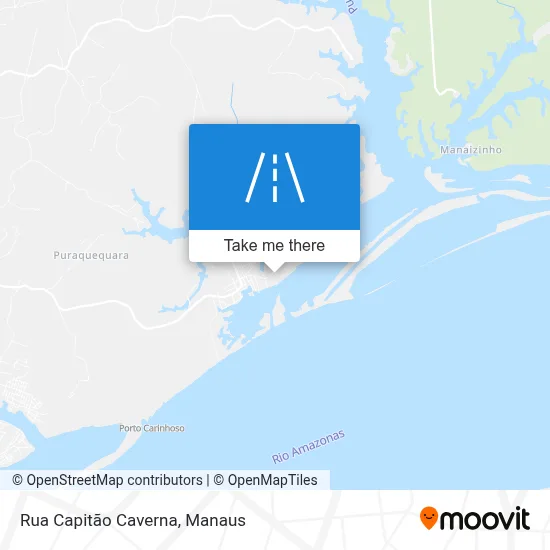 Rua Capitão Caverna map