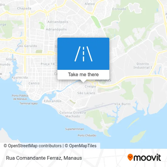 Rua Comandante Ferraz map