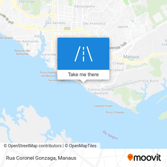 Rua Coronel Gonzaga map