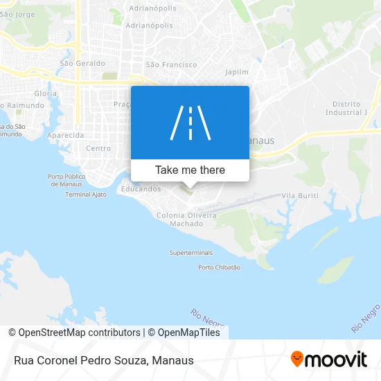 Rua Coronel Pedro Souza map