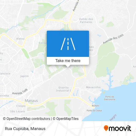 Rua Cupiúba map