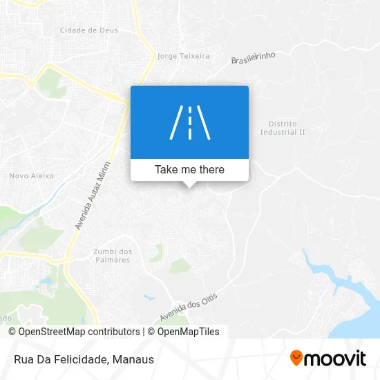 Rua Da Felicidade map
