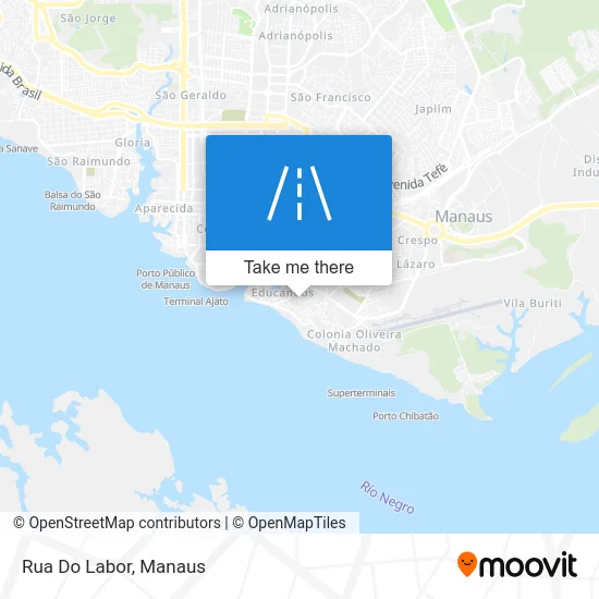 Rua Do Labor map