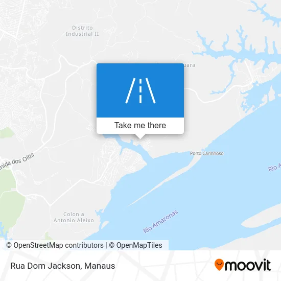 Rua Dom Jackson map