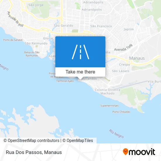 Rua Dos Passos map