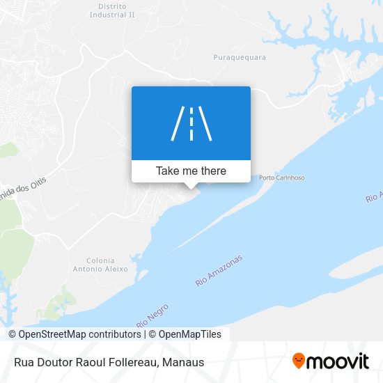 Rua Doutor Raoul Follereau map