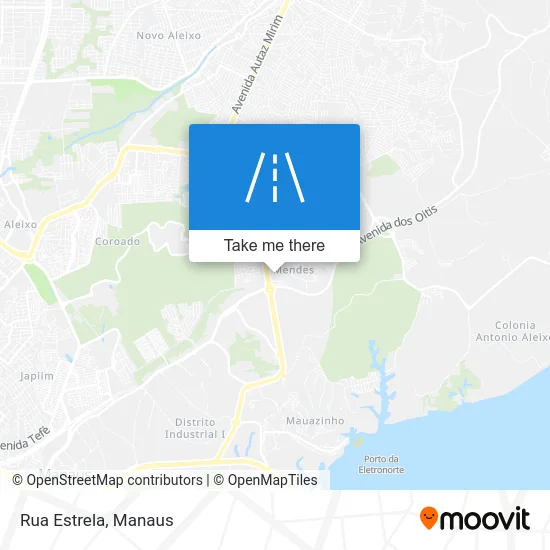 Rua Estrela map