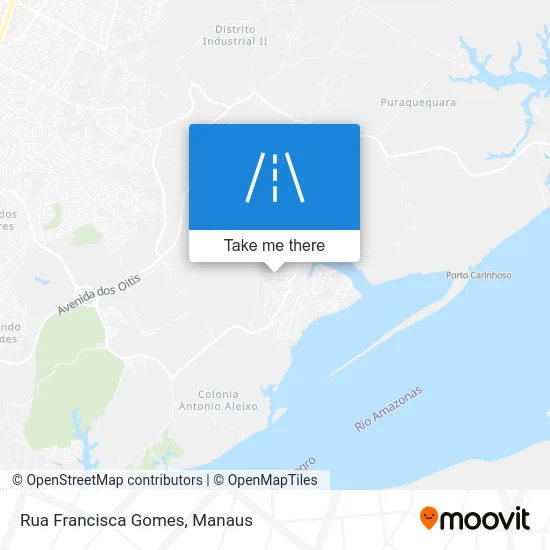 Rua Francisca Gomes map