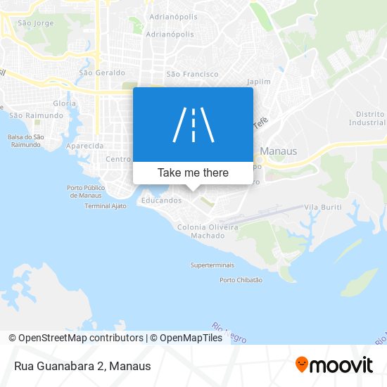 Mapa Rua Guanabara 2