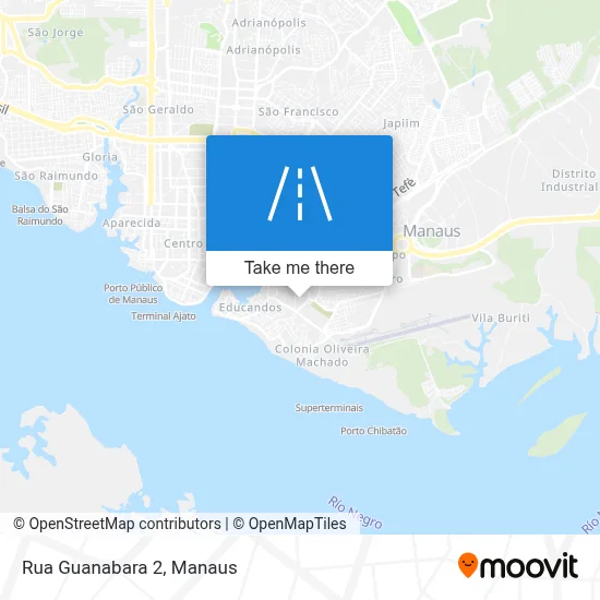 Rua Guanabara 2 map