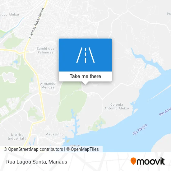 Rua Lagoa Santa map