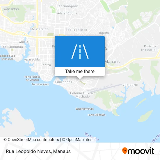 Rua Leopoldo Neves map