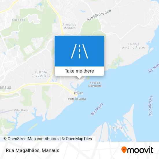 Rua Magalhães map