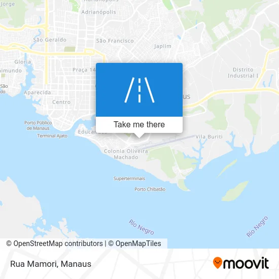Rua Mamori map
