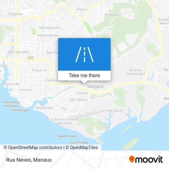 Rua Neves map