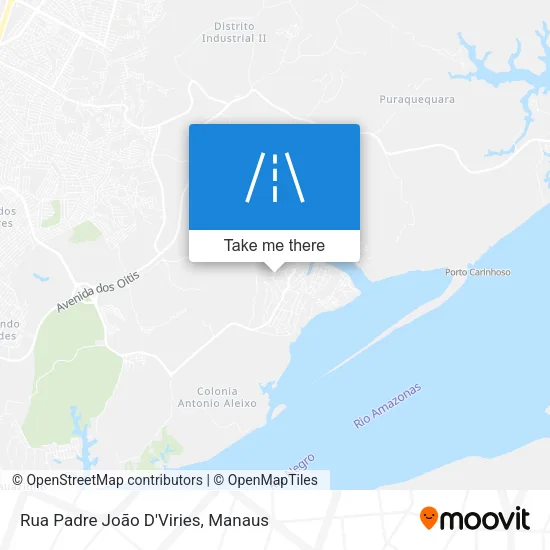 Rua Padre João D'Viries map