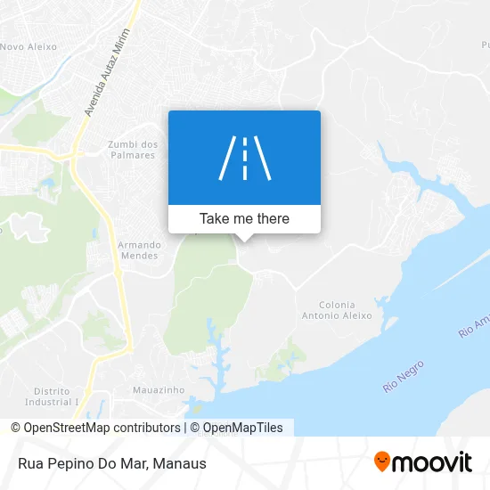 Rua Pepino Do Mar map