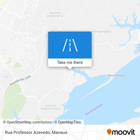 Rua Professor Azevedo map