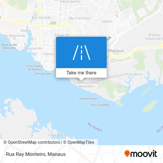 Rua Ray Monteiro map