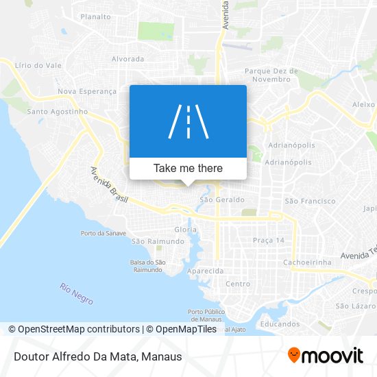 Doutor Alfredo Da Mata map