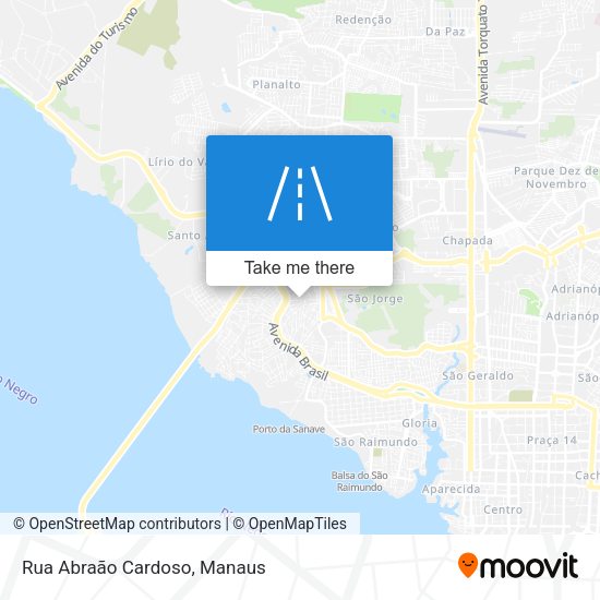 Rua Abraão Cardoso map