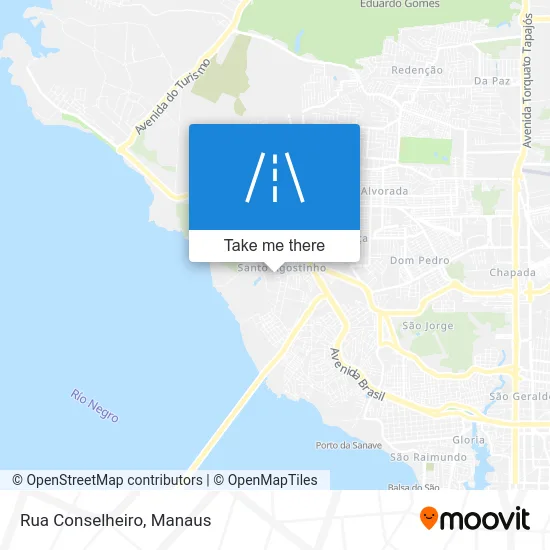 Rua Conselheiro map