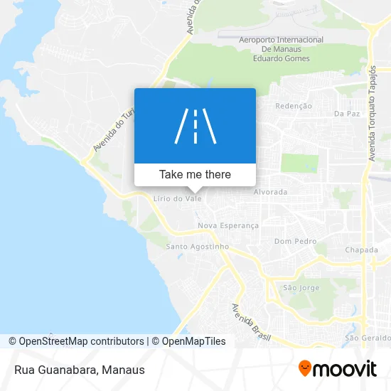 Rua Guanabara map