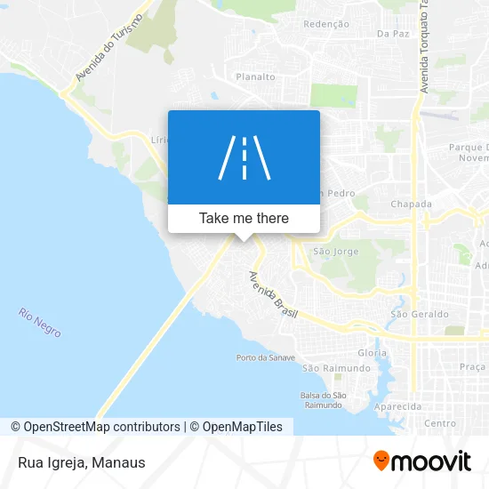 Rua Igreja map