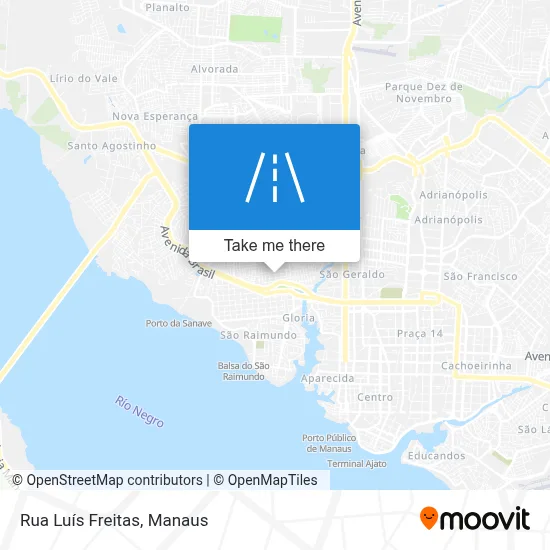 Rua Luís Freitas map
