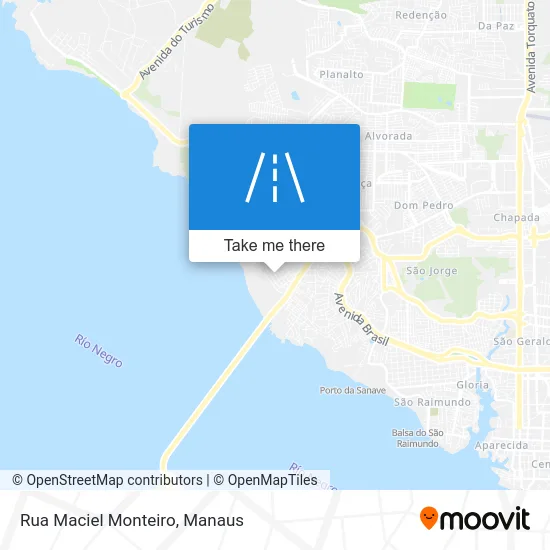Rua Maciel Monteiro map