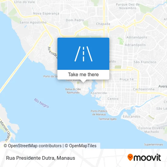Rua Presidente Dutra map