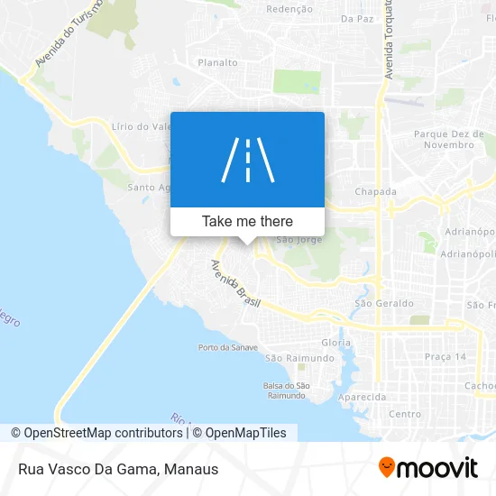 Rua Vasco Da Gama map