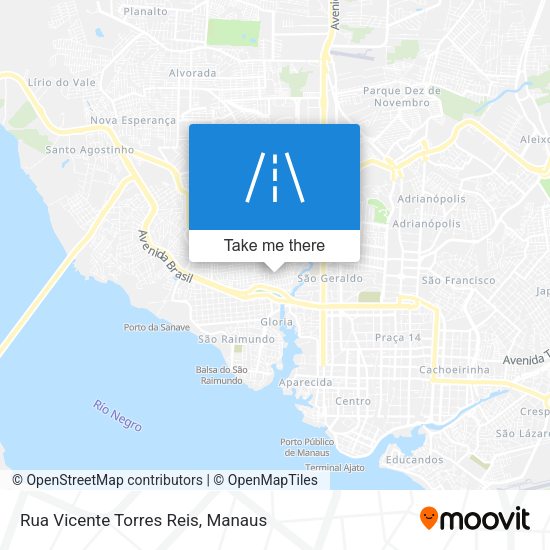 Rua Vicente Torres Reis map