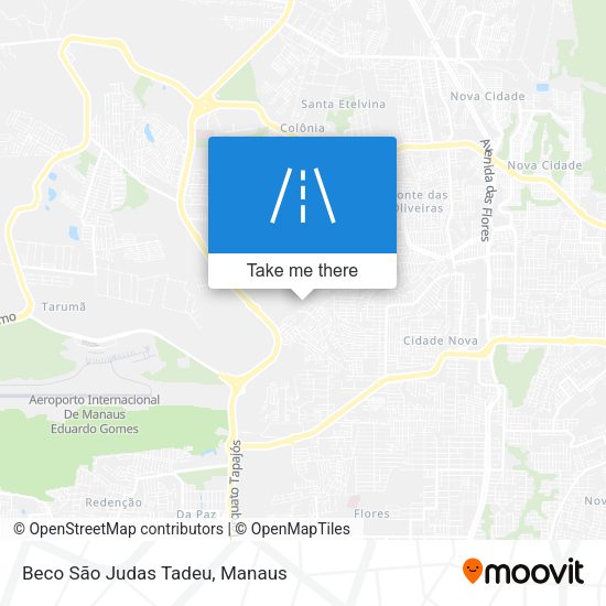 Beco São Judas Tadeu map
