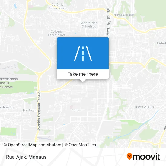 Rua Ajax map