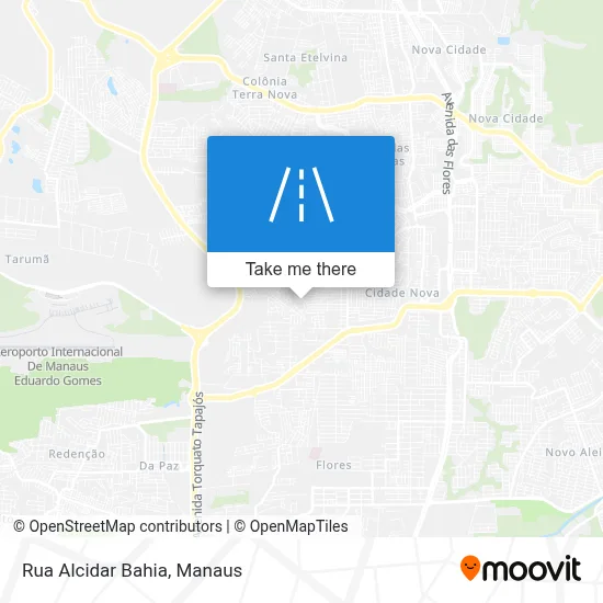 Rua Alcidar Bahia map