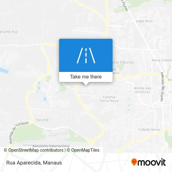 Rua Aparecida map