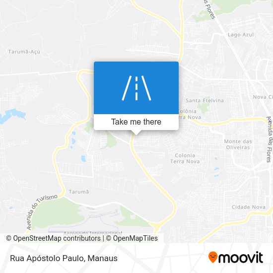 Rua Apóstolo Paulo map