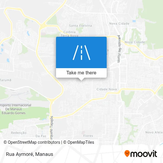 Rua Aymoré map