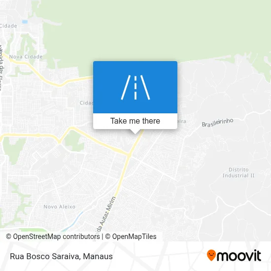 Rua Bosco Saraiva map