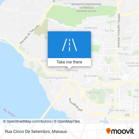 Rua Cinco De Setembro map