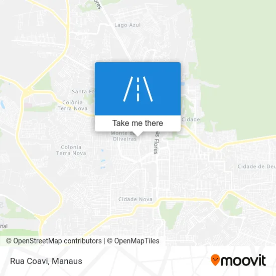 Rua Coavi map
