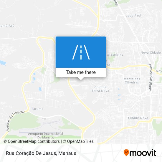 Rua Coração De Jesus map