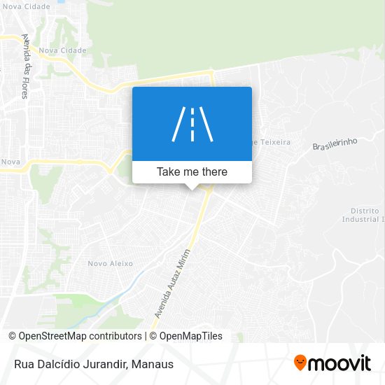 Rua Dalcídio Jurandir map