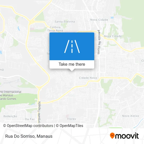 Rua Do Sorriso map