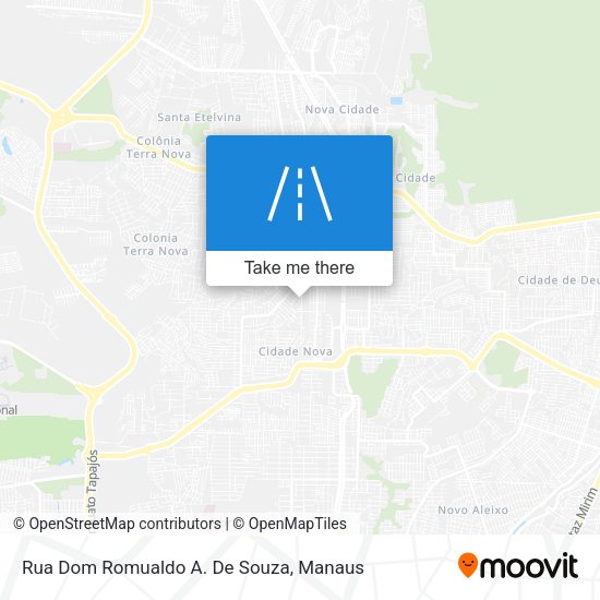 Rua Dom Romualdo A. De Souza map