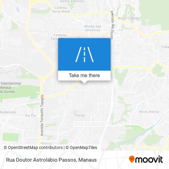 Rua Doutor Astrolábio Passos map