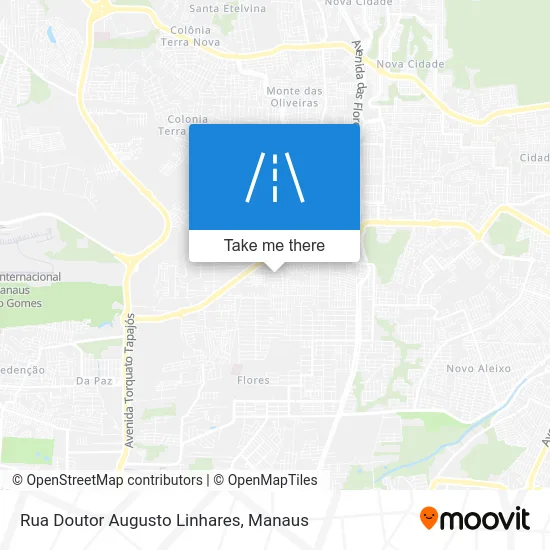 Rua Doutor Augusto Linhares map