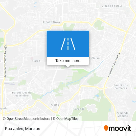 Rua Jalés map