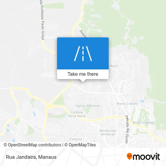 Rua Jandaira map